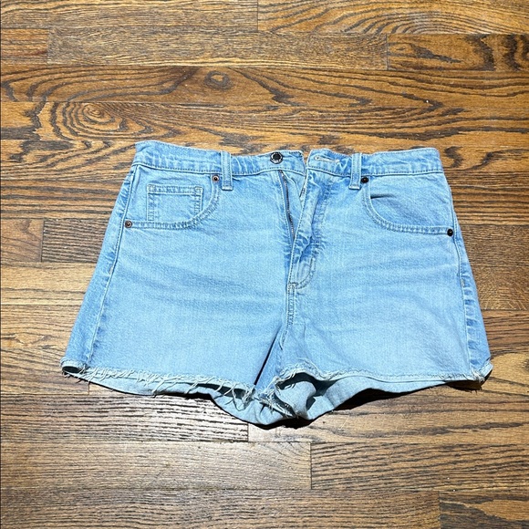 Pants - Denim Blue Women's Shorts